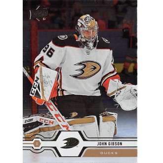 Paralelní karty - Gibson John - 2019-20 Upper Deck Silver Foil No.424