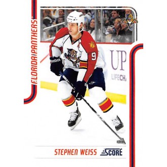 Paralelní karty - Weiss Stephen - 2011-12 Score Glossy No.203