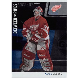 Řadové karty - Legace Manny - 2002-03 Between The Pipes No.28