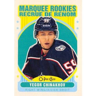 Insertní karty - Chinakhov Yegor - 2021-22 Upper Deck O-Pee-Chee Update Retro No.628