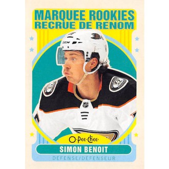 Insertní karty - Benoit Simon - 2021-22 Upper Deck O-Pee-Chee Update Retro No.643