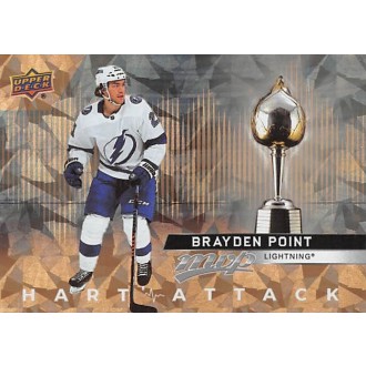 Insertní karty - Point Brayden - 2021-22 MVP Hart Attack Gold No.HA11