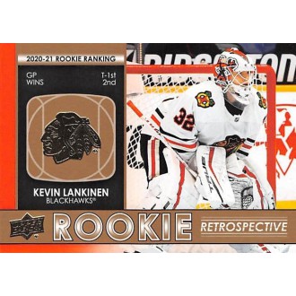 Insertní karty - Lankinen Kevin - 2021-22 Upper Deck Rookie Retrospective Gold No.RR7