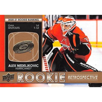 Insertní karty - Nedeljkovic Alex - 2021-22 Upper Deck Rookie Retrospective Gold No.RR18