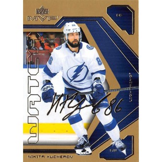 Insertní karty - Kucherov Nikita - 2021-22 MVP 20th Anniversary Gold No.4