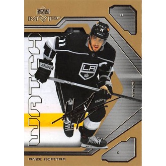 Insertní karty - Kopitar Anze - 2021-22 MVP 20th Anniversary Gold No.24