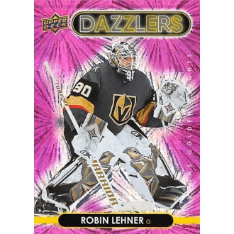 Insertní karty - Lehner Robin - 2021-22 Upper Deck Dazzlers Pink No.DZ45