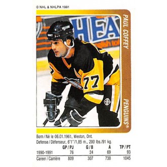 Řadové karty - Coffey Paul - 1991-92 Panini Stickers No.276