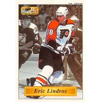 Řadové karty - Lindros Eric - 1995-96 Bashan Imperial Super Stickers No.90