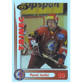 Extraliga OFS - Janků Pavel - 2001-02 OFS Insert RED modrá No.RE22D