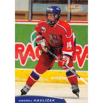 Extraliga OFS - Havlíček Ondřej - 2008-09 OFS Reprezentace ČR-18 No.19