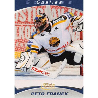 Extraliga OFS - Franěk Petr - 2008-09 OFS Goalies No.2
