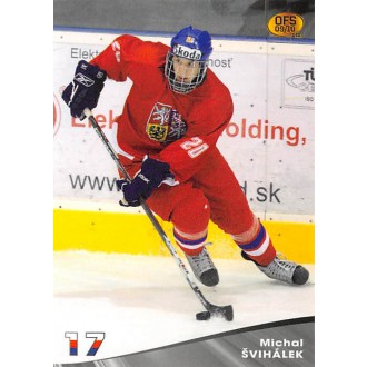 Extraliga OFS - Švihálek Michal - 2009-10 OFS Reprezentace ČR-17 No.11