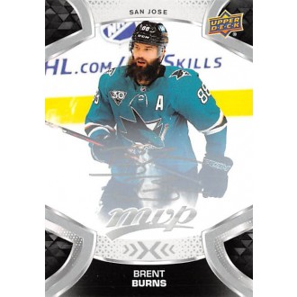 Paralelní karty - Burns Brent - 2021-22 MVP Silver Script No.88