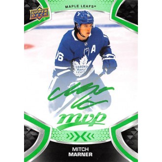 Paralelní karty - Marner Mitch - 2021-22 MVP Green Script No.2