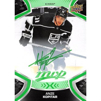 Paralelní karty - Kopitar Anze - 2021-22 MVP Green Script No.11