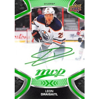 Paralelní karty - Draisaitl Leon - 2021-22 MVP Green Script No.210