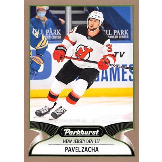 Paralelní karty - Zacha Pavel - 2021-22 Parkhurst Bronze No.27