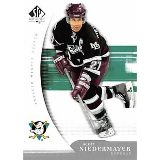 Řadové karty - Niedermayer Scott - 2005-06 SP Authentic No.4