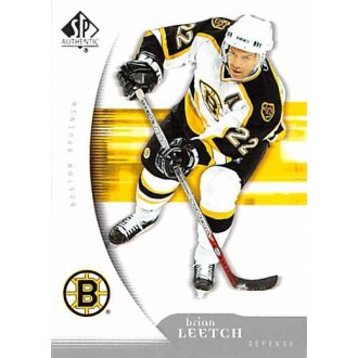 Řadové karty - Leetch Brian - 2005-06 SP Authentic No.9