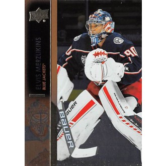 Paralelní karty - Merzlikins Elvis - 2021-22 Upper Deck Silver Foil No.54