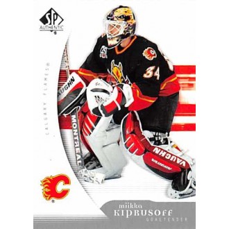 Řadové karty - Kiprusoff Miikka - 2005-06 SP Authentic No.17