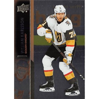 Paralelní karty - Karlsson William - 2021-22 Upper Deck Silver Foil No.182