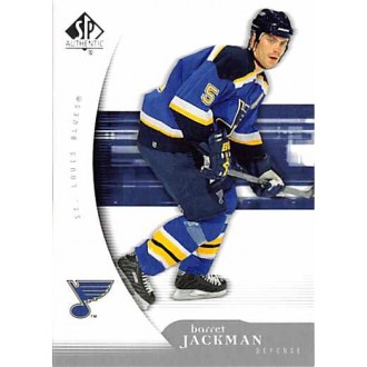Řadové karty - Jackman Barret - 2005-06 SP Authentic No.86
