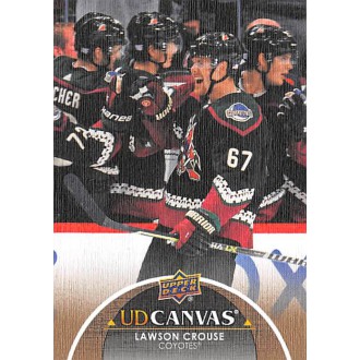 Insertní karty - Crouse Lawson - 2021-22 Upper Deck Canvas No.C273