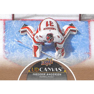 Insertní karty - Andersen Frederik - 2021-22 Upper Deck Canvas No.C284