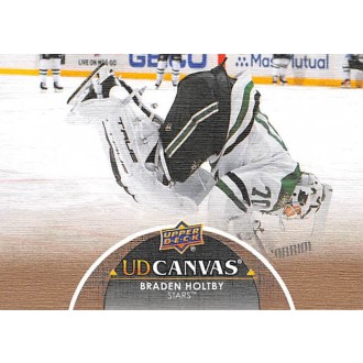 Insertní karty - Holtby Braden - 2021-22 Upper Deck Canvas No.C295