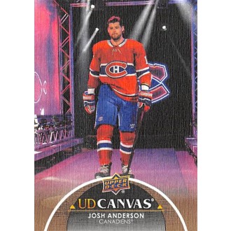 Insertní karty - Anderson Josh - 2021-22 Upper Deck Canvas No.C312