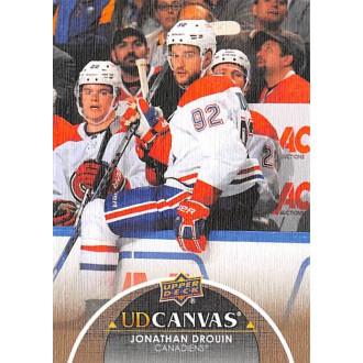 Insertní karty - Drouin Jonathan - 2021-22 Upper Deck Canvas No.C313