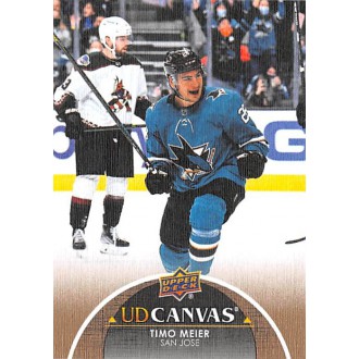 Insertní karty - Meier Timo - 2021-22 Upper Deck Canvas No.C335