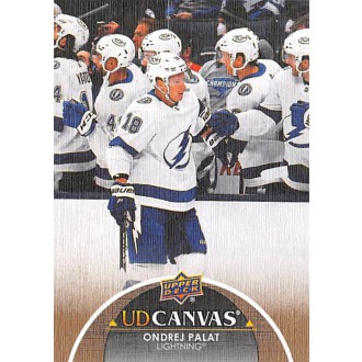 Insertní karty - Palát Ondřej - 2021-22 Upper Deck Canvas No.C344