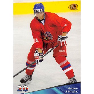 Extraliga OFS - Sedlák Adam - 2009-10 OFS Reprezentace ČR-20 No.2