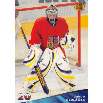 Extraliga OFS - Sedláček Jakub - 2009-10 OFS Reprezentace ČR-20 No.16
