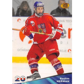 Extraliga OFS - Heřman Radim - 2009-10 OFS Reprezentace ČR-20 No.30