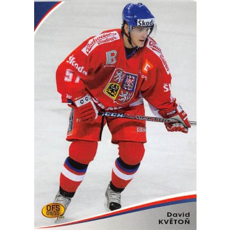 Extraliga OFS - Květoň David - 2009-10 OFS Reprezentace ČR No.4