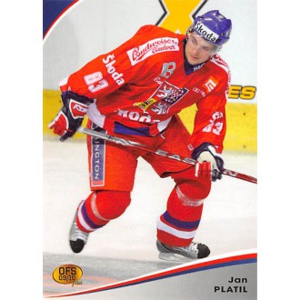 Extraliga OFS - Platil Jan - 2009-10 OFS Reprezentace ČR No.10