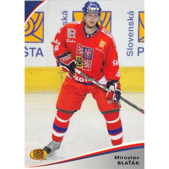 Extraliga OFS - Blaťák Miroslav - 2009-10 OFS Reprezentace ČR No.27