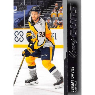 Řadové karty - Davies Jeremy - 2021-22 Upper Deck Young Guns No.237