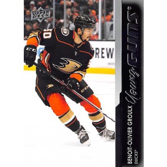 Řadové karty - Groulx Benoit-Olivier - 2021-22 Upper Deck Young Guns No.478