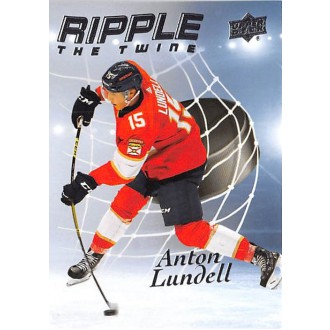 Insertní karty - Lundell Anton - 2021-22 Upper Deck Ripple the Twine No.RT8