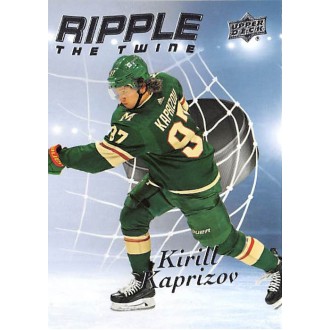 Insertní karty - Kaprizov Kirill - 2021-22 Upper Deck Ripple the Twine No.RT9