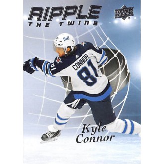 Insertní karty - Connor Kyle - 2021-22 Upper Deck Ripple the Twine No.RT14