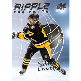 Insertní karty - Crosby Sidney - 2021-22 Upper Deck Ripple the Twine No.RT15