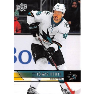 Insertní karty - Hertl Tomáš - 2021-22 Upper Deck 2006-07 Upper Deck Retro No.T56