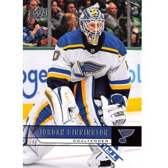 Insertní karty - Binnington Jordan - 2021-22 Upper Deck 2006-07 Upper Deck Retro No.T59