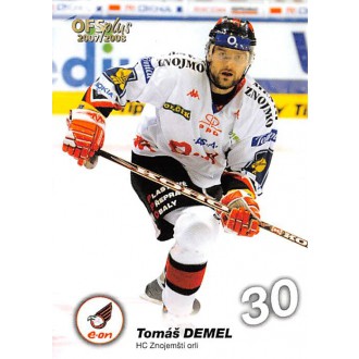 Extraliga OFS - Demel Tomáš - 2007-08 OFS No.261